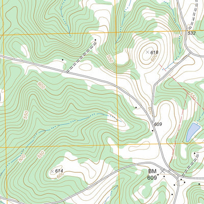 US Forest Service - Topo Haddock, GA FSTopo Legacy digital map