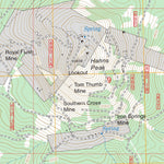US Forest Service - Topo Hahns Peak, CO FSTopo Legacy digital map