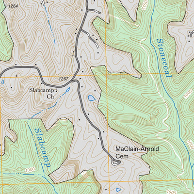 US Forest Service - Topo Haldeman, KY FSTopo Legacy digital map