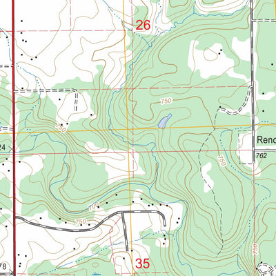 US Forest Service - Topo Hale SE, MI FSTopo Legacy digital map
