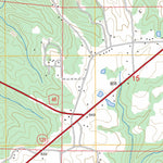 US Forest Service - Topo Haleyville West, AL FSTopo Legacy digital map