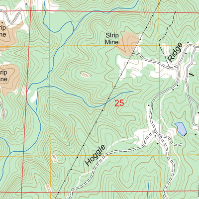 US Forest Service - Topo Haleyville West, AL FSTopo Legacy digital map
