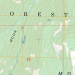 US Forest Service - Topo Half Moon Canyon, MT FSTopo Legacy digital map