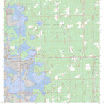 US Forest Service - Topo Halfmoon Lake, FL FSTopo Legacy digital map