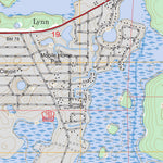US Forest Service - Topo Halfmoon Lake, FL FSTopo Legacy digital map