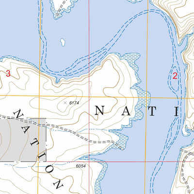 US Forest Service - Topo Halfway Hollow East, WY FSTopo Legacy digital map