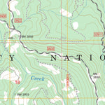 US Forest Service - Topo Halfway Ridge, CA FSTopo Legacy digital map