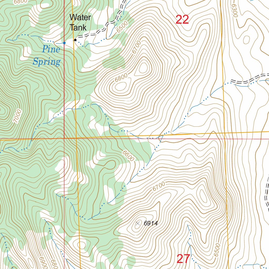 Halfway Summit, UT FSTopo Legacy Map by US Forest Service - Topo ...