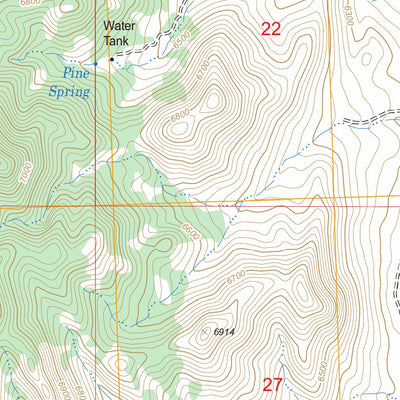 US Forest Service - Topo Halfway Summit, UT FSTopo Legacy digital map