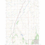 US Forest Service - Topo Hall, MT FSTopo Legacy digital map