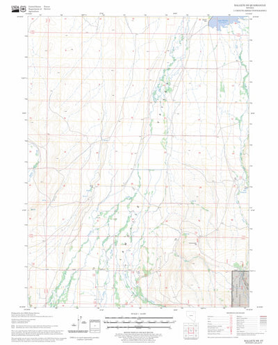 US Forest Service - Topo Halleck SW, NV FSTopo Legacy digital map