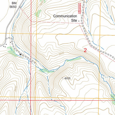 US Forest Service - Topo Halleck SW, NV FSTopo Legacy digital map