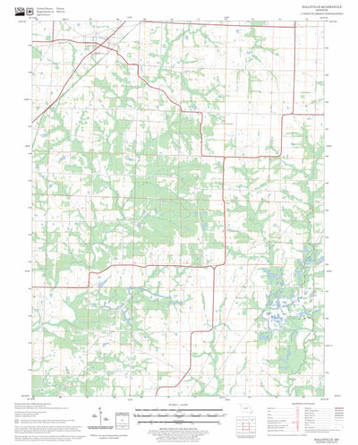 US Forest Service - Topo Hallsville, MO FSTopo Legacy digital map