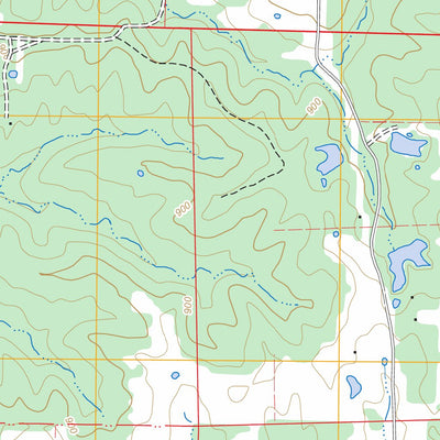 US Forest Service - Topo Hallsville, MO FSTopo Legacy digital map