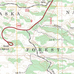 US Forest Service - Topo Halsey, NE FSTopo Legacy digital map