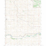 US Forest Service - Topo Halsey SW, NE FSTopo Legacy digital map