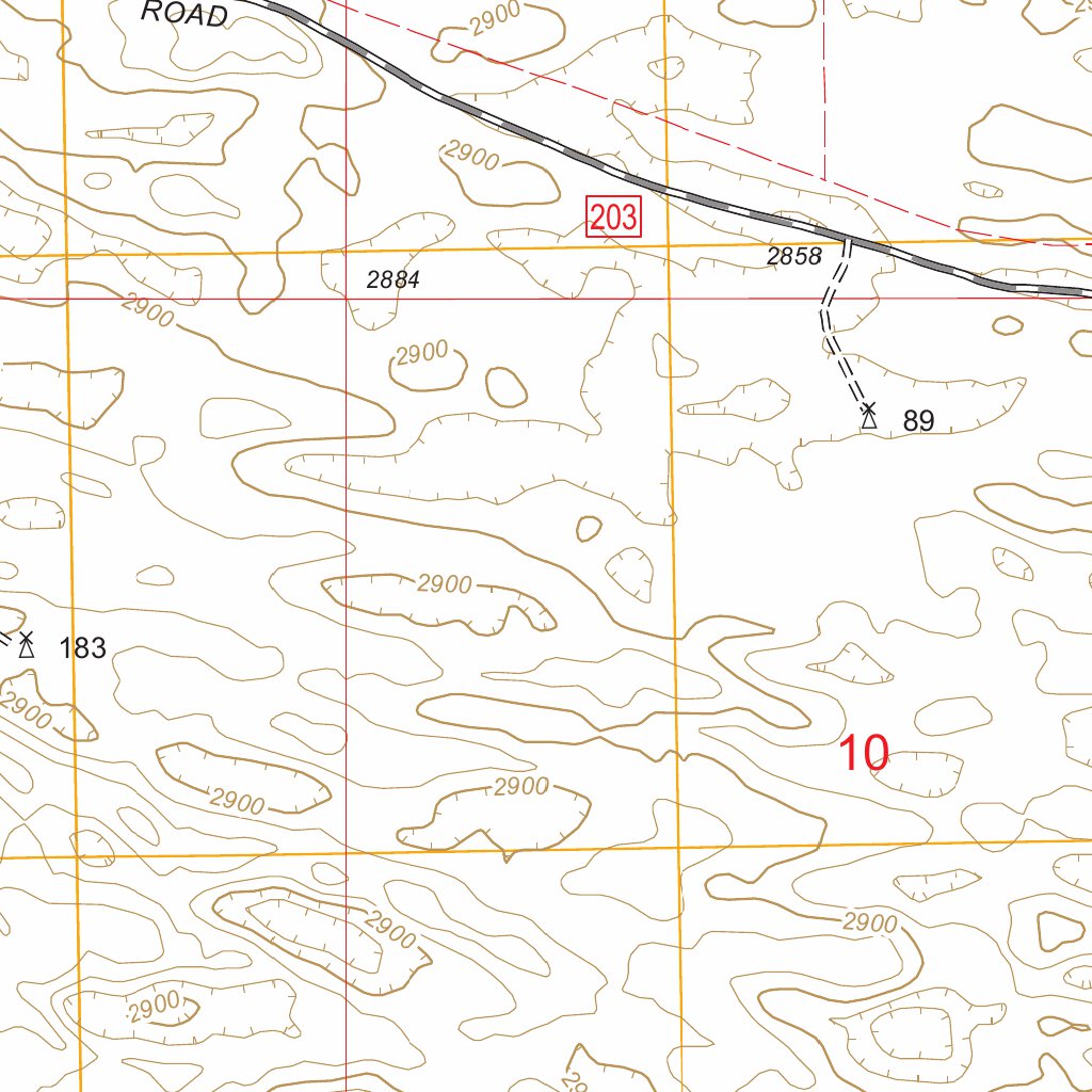 Halsey SW, NE FSTopo Legacy Map by US Forest Service - Topo | Avenza Maps