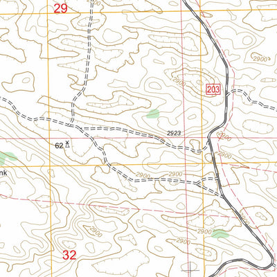 US Forest Service - Topo Halsey SW, NE FSTopo Legacy digital map