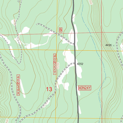 US Forest Service - Topo Hambone, CA FSTopo Legacy digital map