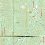 US Forest Service - Topo Hambone, CA FSTopo Legacy digital map