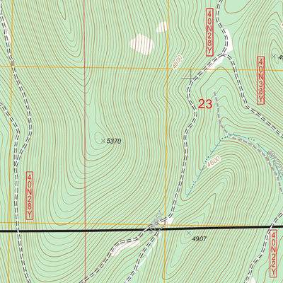 US Forest Service - Topo Hambone, CA FSTopo Legacy digital map