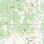 US Forest Service - Topo Hamelton Butte, OR FSTopo Legacy digital map