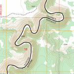 US Forest Service - Topo Hamilton Crossing, AZ FSTopo Legacy digital map
