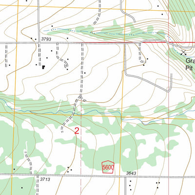 US Forest Service - Topo Hamilton North, MT FSTopo Legacy digital map