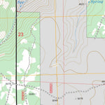 US Forest Service - Topo Hamilton, OR FSTopo Legacy digital map