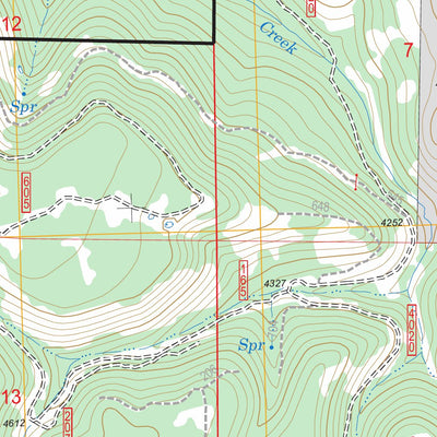US Forest Service - Topo Hamilton, OR FSTopo Legacy digital map