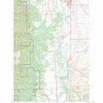 US Forest Service - Topo Hamilton South, MT FSTopo Legacy digital map