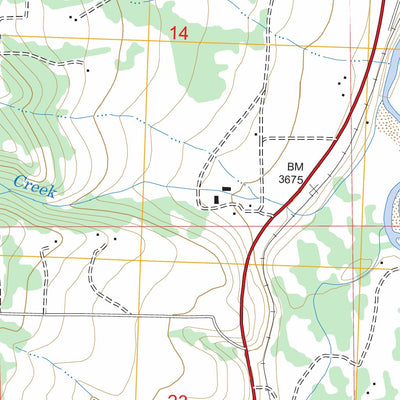 US Forest Service - Topo Hamilton South, MT FSTopo Legacy digital map