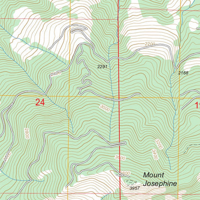 US Forest Service - Topo Hamilton, WA FSTopo Legacy digital map