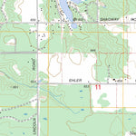 US Forest Service - Topo Hamlin Lake, MI FSTopo Legacy digital map
