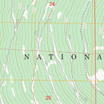 US Forest Service - Topo Hamner Butte, OR FSTopo Legacy digital map