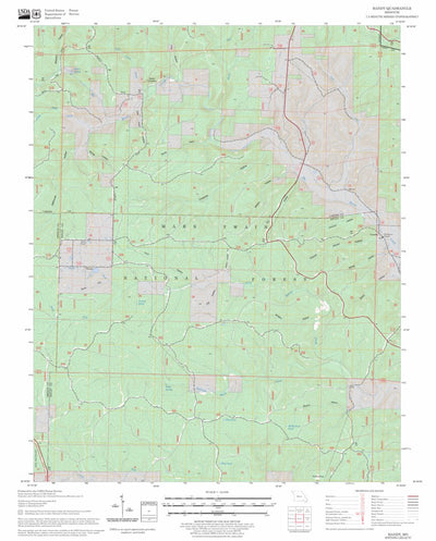 US Forest Service - Topo Handy, MO FSTopo Legacy digital map