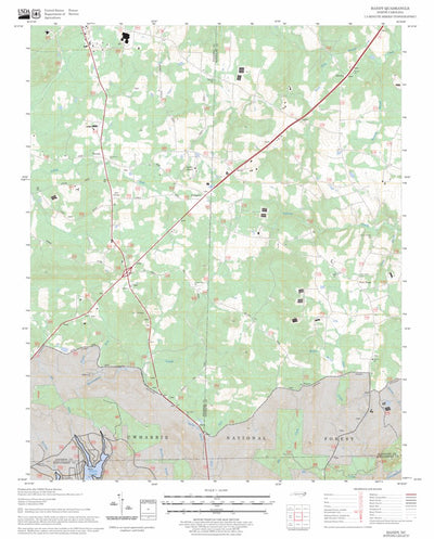US Forest Service - Topo Handy, NC FSTopo Legacy digital map
