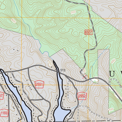 US Forest Service - Topo Handy, NC FSTopo Legacy digital map