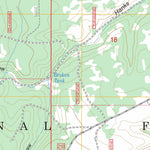 US Forest Service - Topo Hanks Draw, AZ FSTopo Legacy digital map
