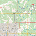 US Forest Service - Topo Hanland Peak, CA FSTopo Legacy digital map