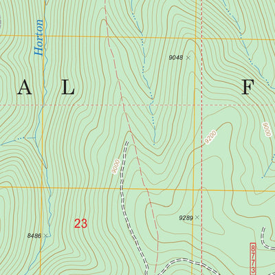 US Forest Service - Topo Hannagan Meadow, AZ FSTopo Legacy digital map