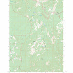US Forest Service - Topo Hanover Mountain, ID FSTopo Legacy digital map