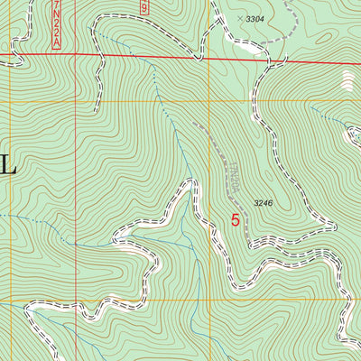 US Forest Service - Topo Happy Camp, CA FSTopo Legacy digital map