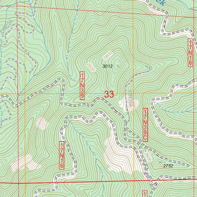 US Forest Service - Topo Happy Camp, CA FSTopo Legacy digital map