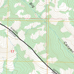 US Forest Service - Topo Happy Camp Mountain, CA FSTopo Legacy digital map