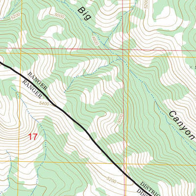 US Forest Service - Topo Happy Camp Mountain, CA FSTopo Legacy digital map