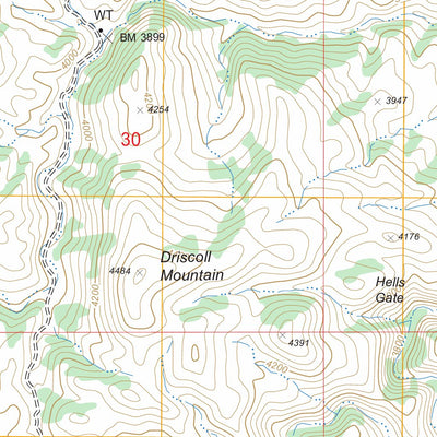 US Forest Service - Topo Happy Valley, AZ FSTopo Legacy digital map