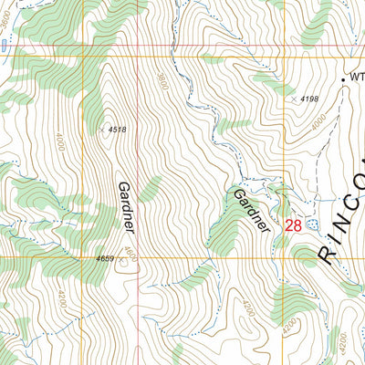US Forest Service - Topo Happy Valley, AZ FSTopo Legacy digital map