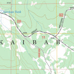 US Forest Service - Topo Harbison Tank, AZ FSTopo Legacy digital map