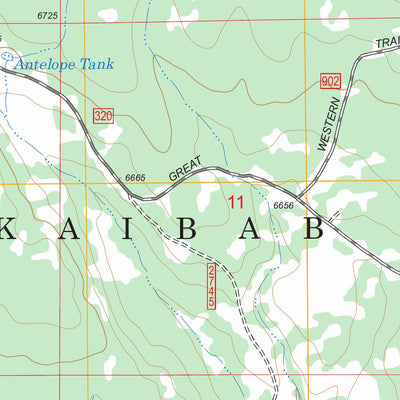 US Forest Service - Topo Harbison Tank, AZ FSTopo Legacy digital map